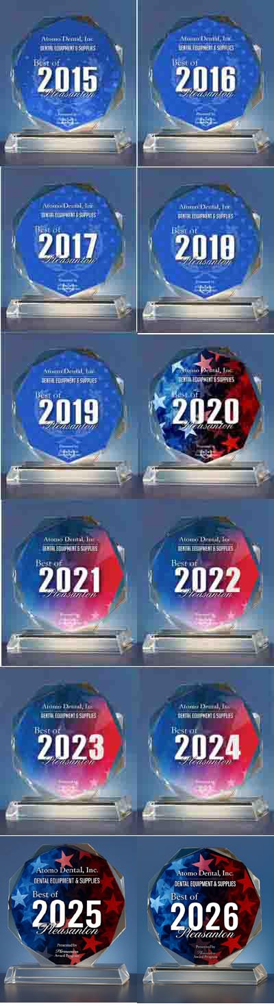 Congratulations! ATOMO Dental received Best Dental Supplies Award 12 years in a row