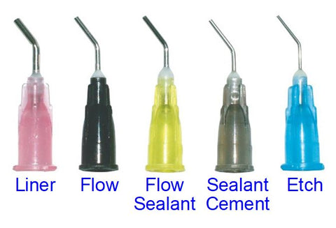 ATOMO Dental Pre-Bent Needle Applicator Tips
